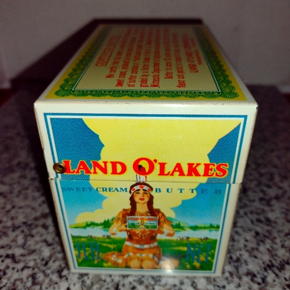Land O'Lakes Sweet Cream Butter Recipe Box with Alphabet Card-ex Recipe Cards. - Picture 5 of 9